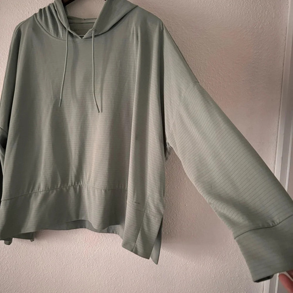 Mondetta Ottoman Hoodie XXL Abyss Green Athleisure Oversized Stretch Cozy - Picture 9 of 16